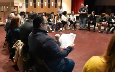 Windham High School Students Practice Skills in Civic Engagement and Dialogue with Elected Officials