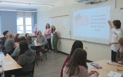 Yarmouth High’s ‘Civil Tea’ brews respectful political discussion